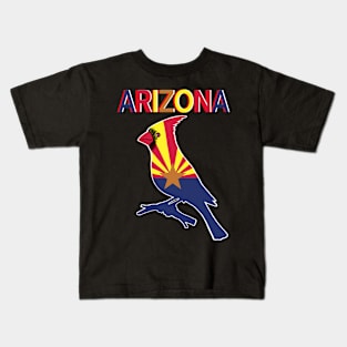 Red Cardinal Arizona Kids T-Shirt